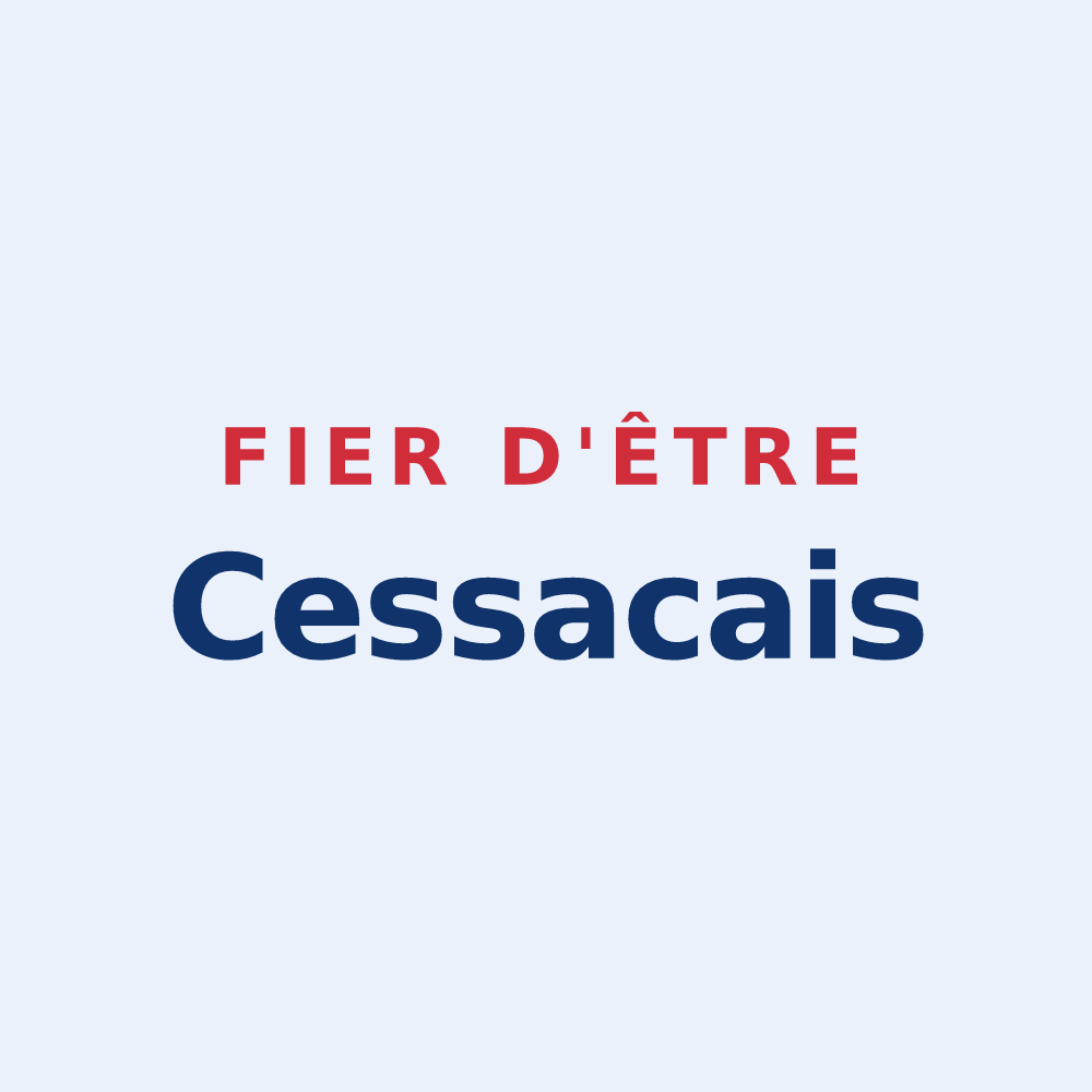 Sticker « Fier d'être Cessacais » — design pour Cessac