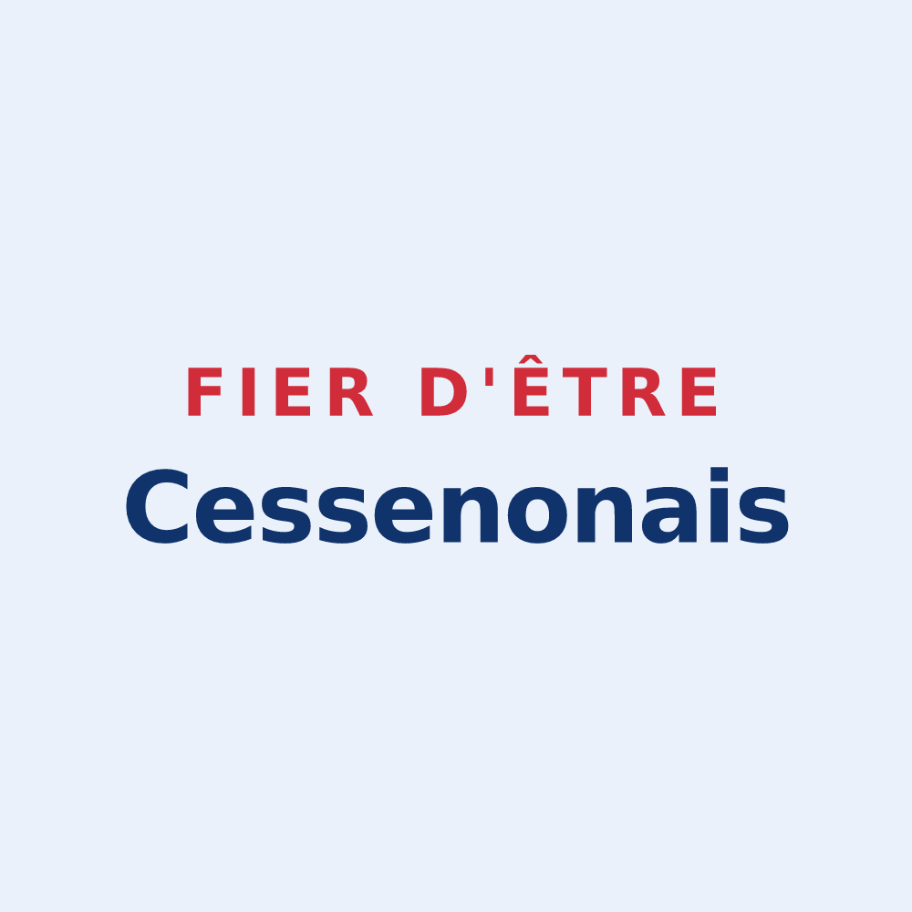 Sticker « Fier d'être Cessenonais » — design pour Cessenon-sur-Orb