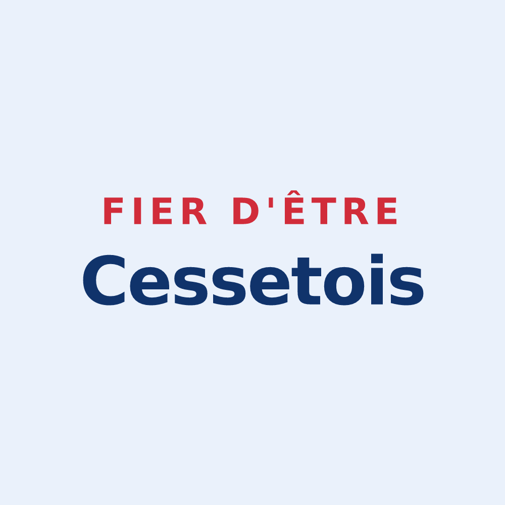 Sticker « Fier d'être Cessetois » — design pour Cesset