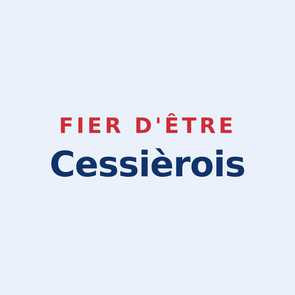 Sticker « Fier d'être Cessièrois » — design pour Cessières-Suzy