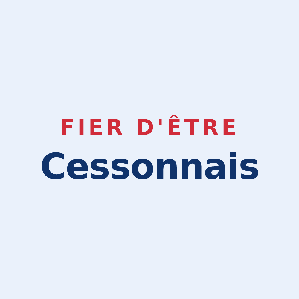 Sticker « Fier d'être Cessonnais » — design pour Cesson