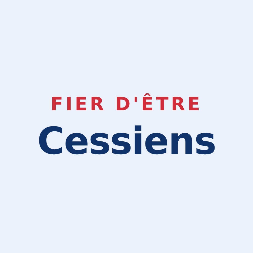 Sticker « Fier d'être Cessiens » — design pour Cessy