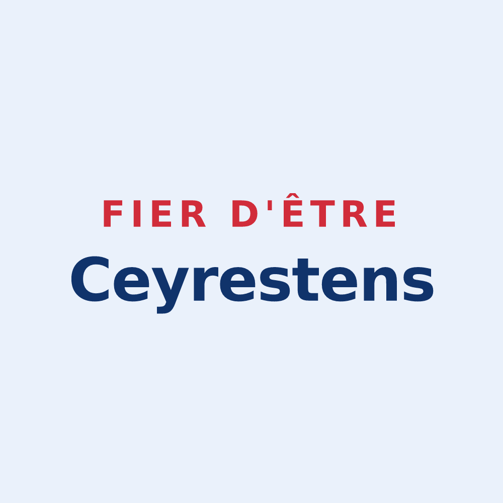 Sticker « Fier d'être Ceyrestens » — design pour Ceyreste