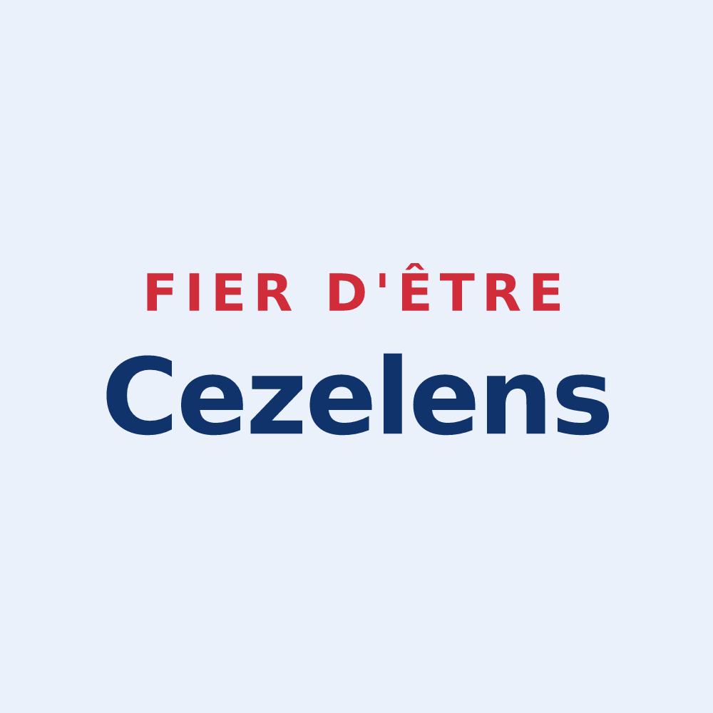 Sticker « Fier d'être Cezelens » — design pour Cezay