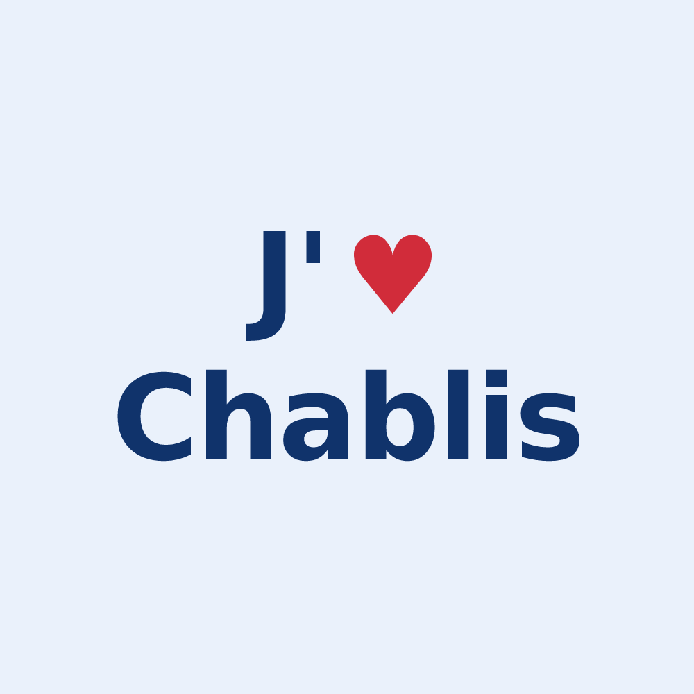 Sticker personnalisé Chablis — design J'aime Chablis