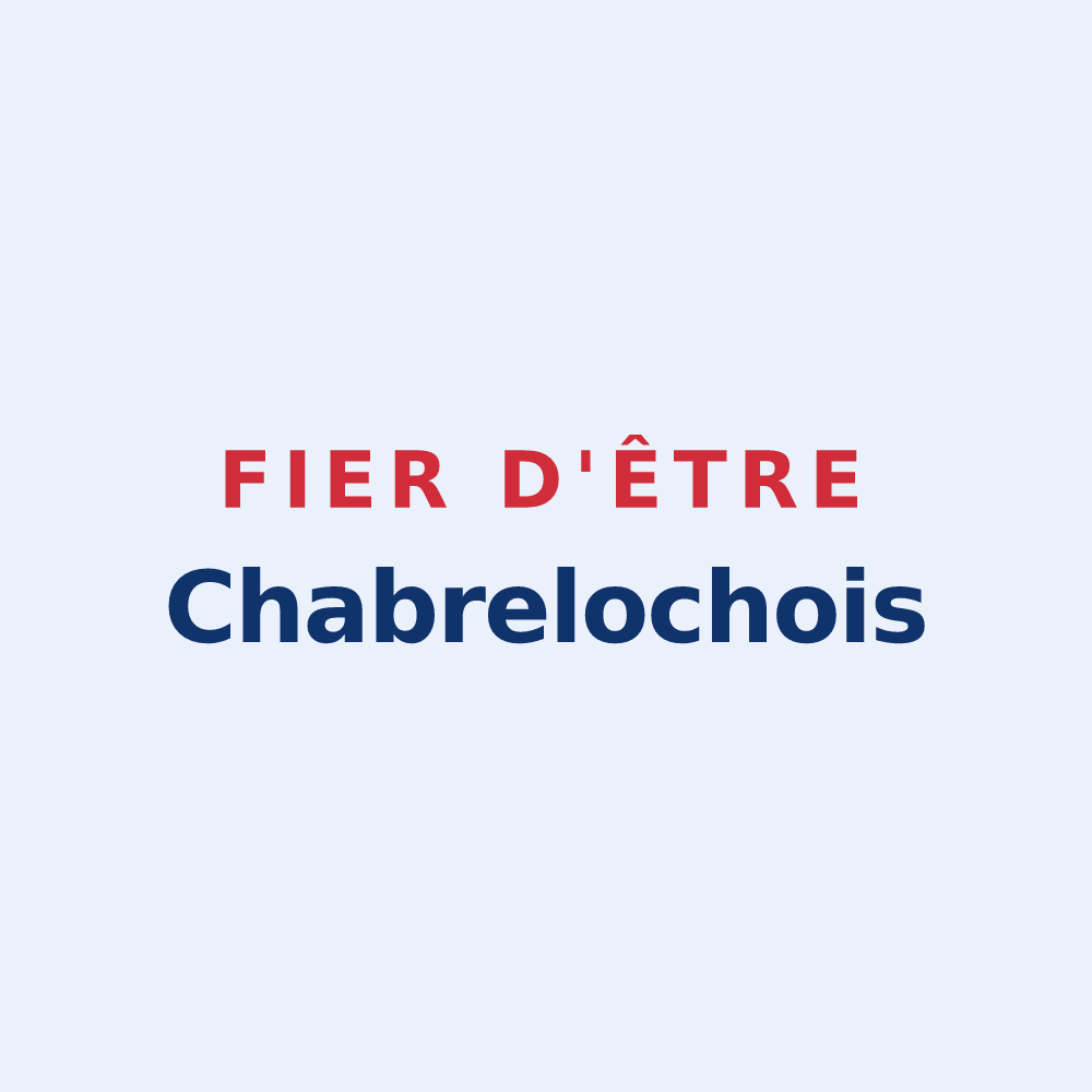 Sticker « Fier d'être Chabrelochois » — design pour Chabreloche