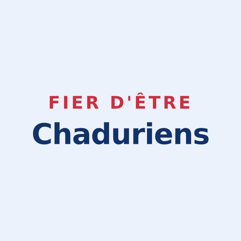 Sticker « Fier d'être Chaduriens » — design pour Chadurie