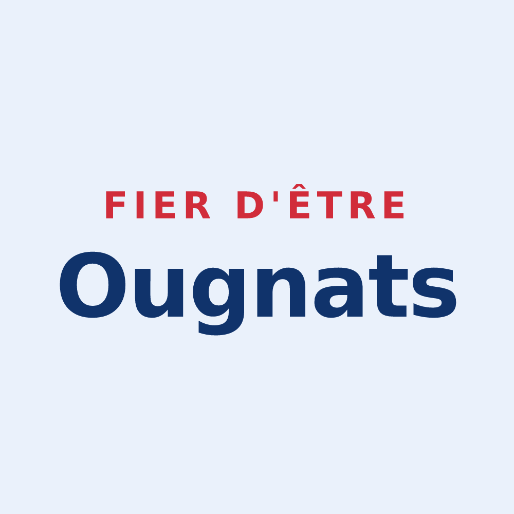 Sticker « Fier d'être Ougnats » — design pour Chagny