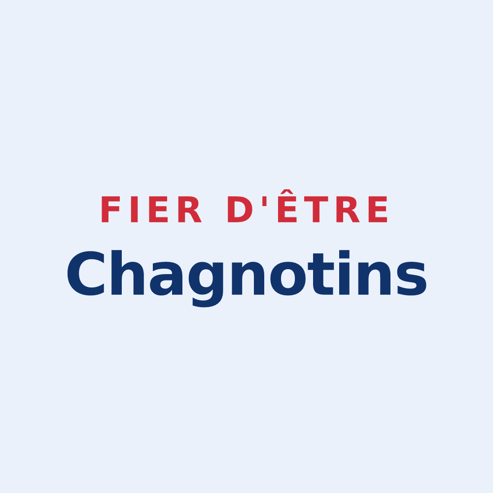 Sticker « Fier d'être Chagnotins » — design pour Chagny
