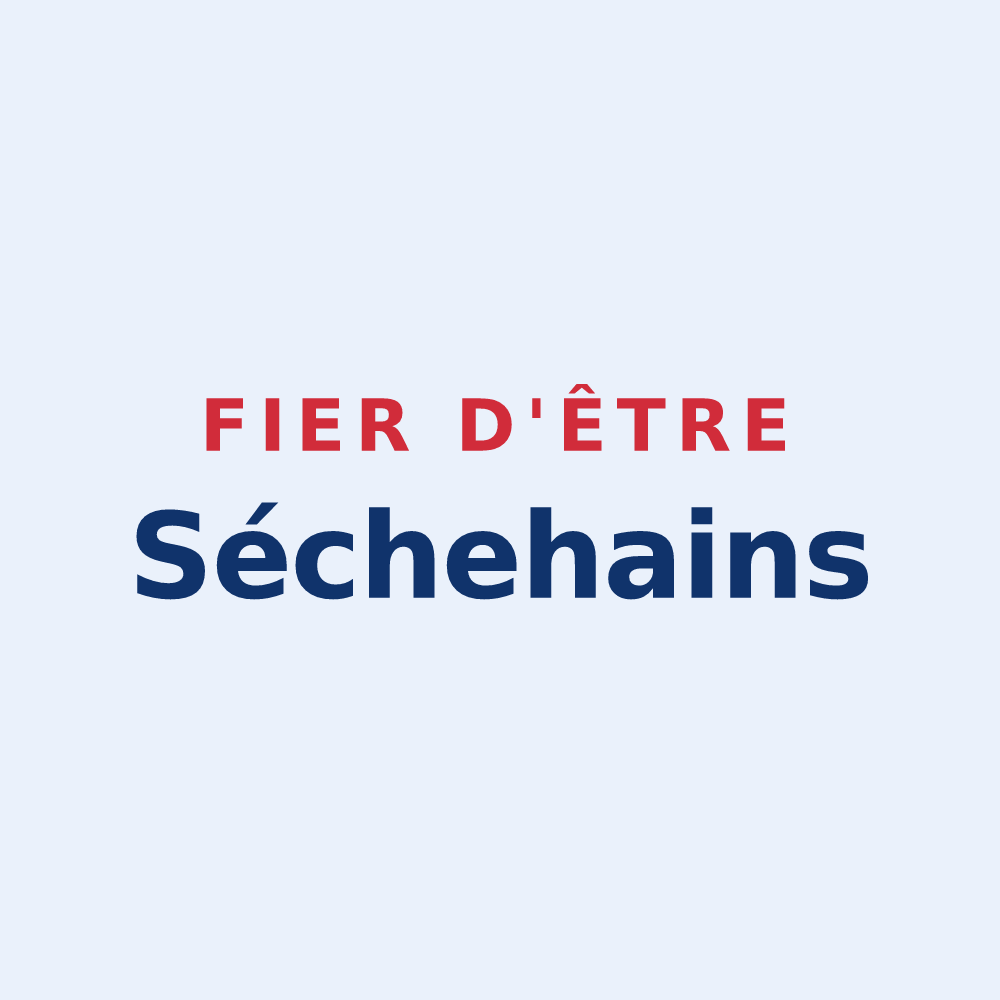 Sticker « Fier d'être Séchehains » — design pour Chahains