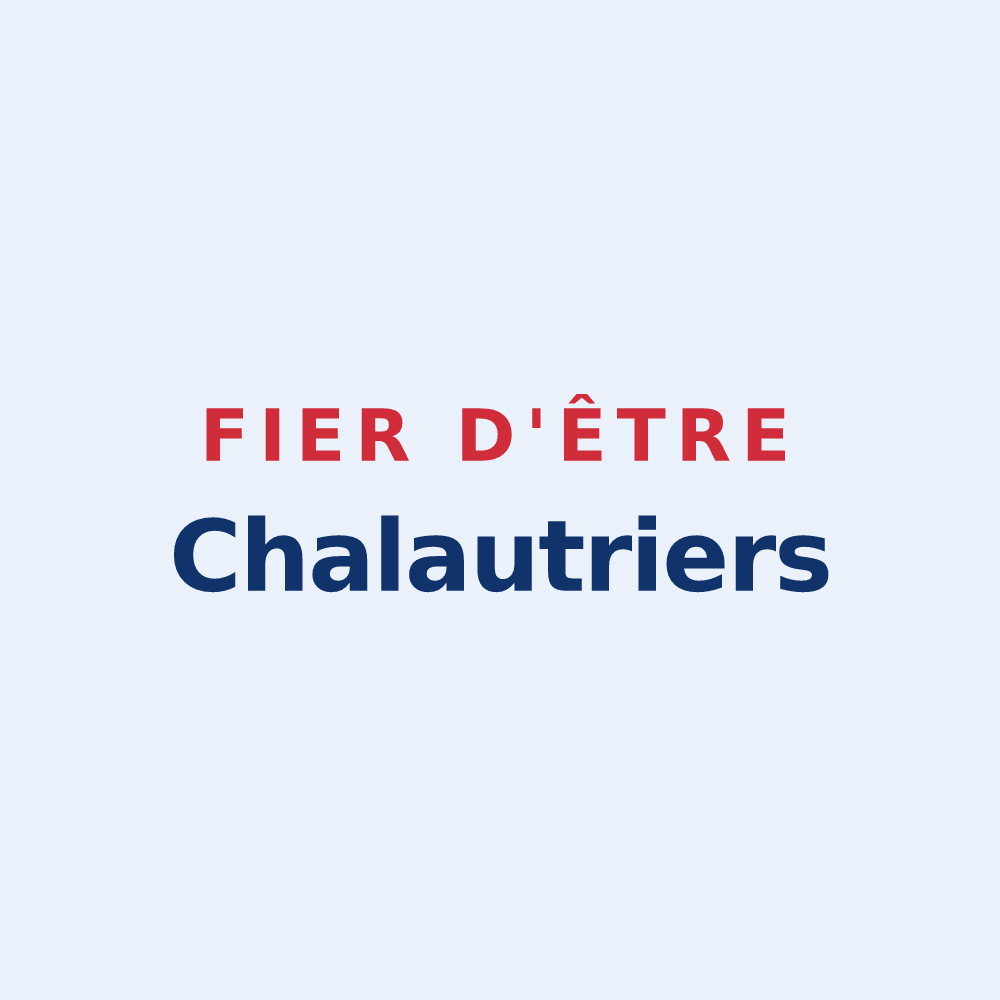Sticker « Fier d'être Chalautriers » — design pour Chalautre-la-Grande