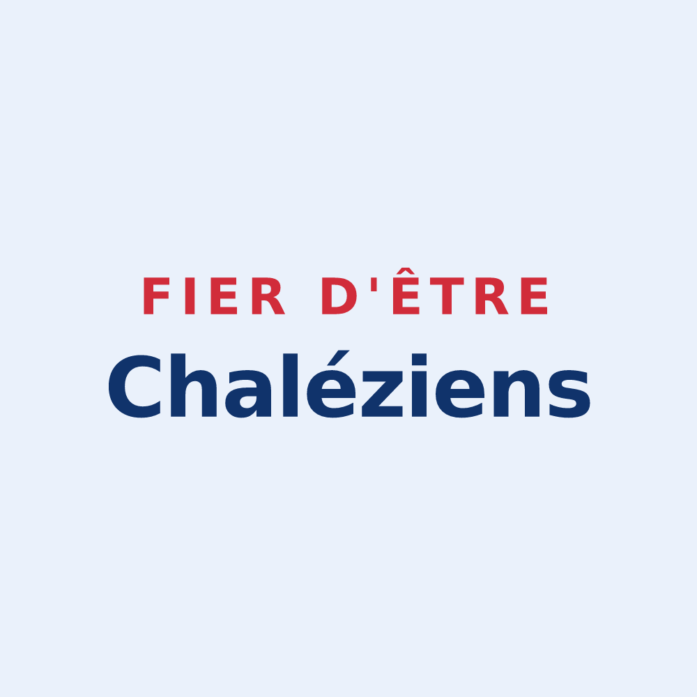 Sticker « Fier d'être Chaléziens » — design pour Chalèze