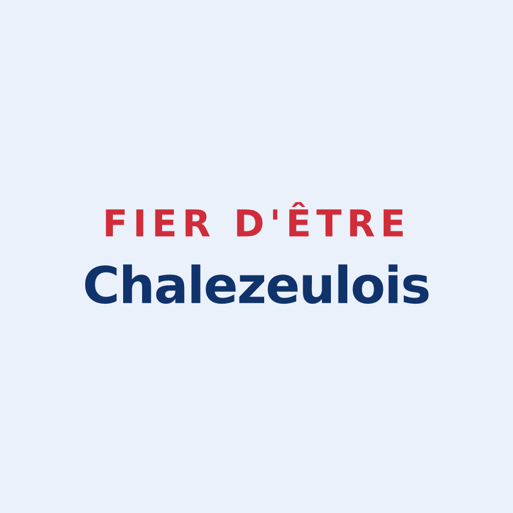 Sticker « Fier d'être Chalezeulois » — design pour Chalezeule
