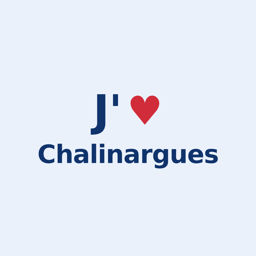 Sticker personnalisé Chalinargues — design J'aime Chalinargues