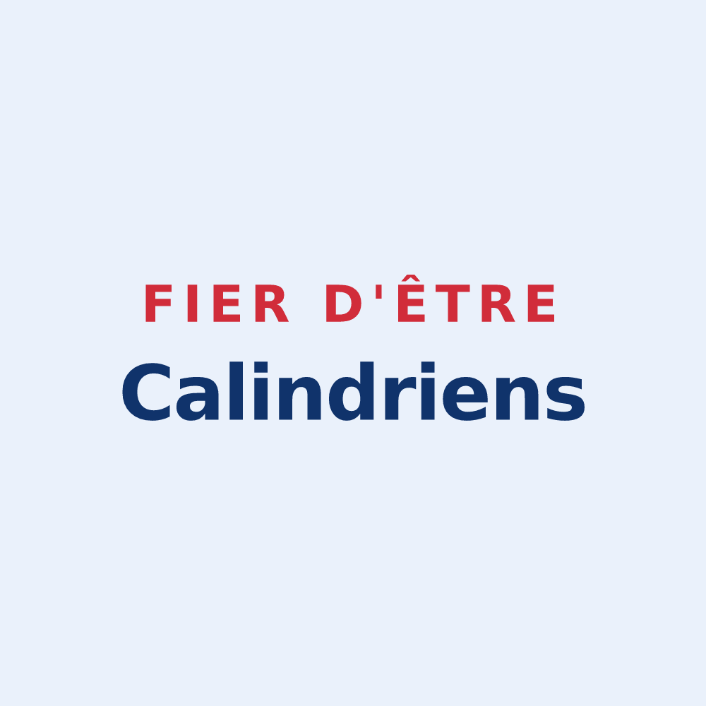 Sticker « Fier d'être Calindriens » — design pour Chalindrey