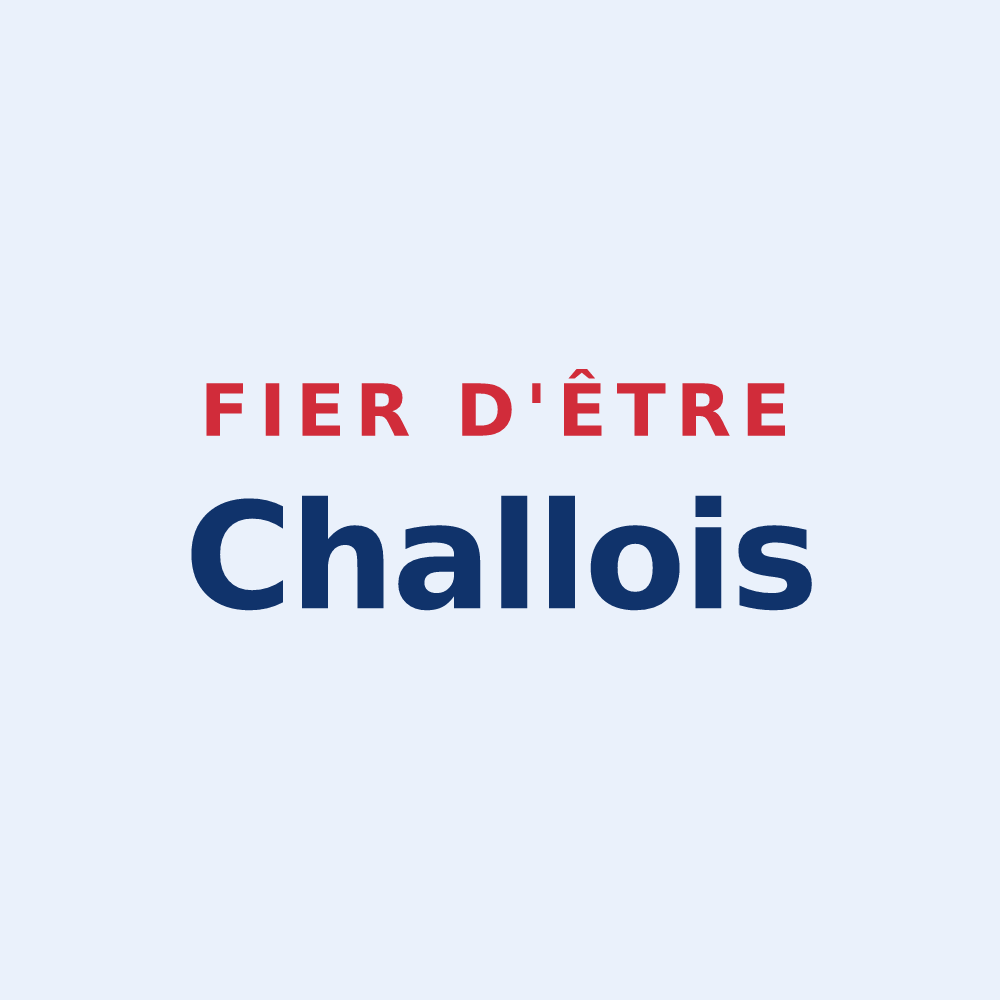 Sticker « Fier d'être Challois » — design pour Challes