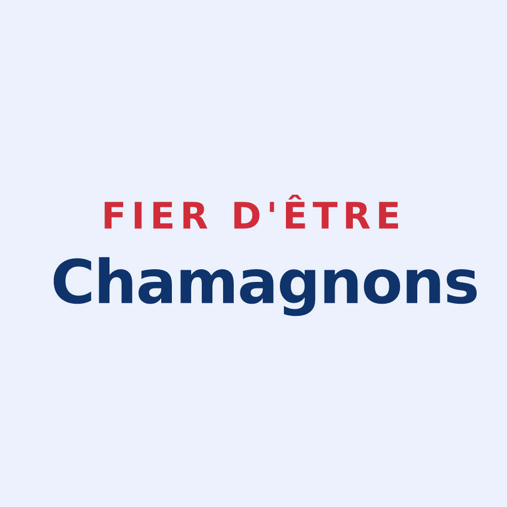 Sticker « Fier d'être Chamagnons » — design pour Chamagne