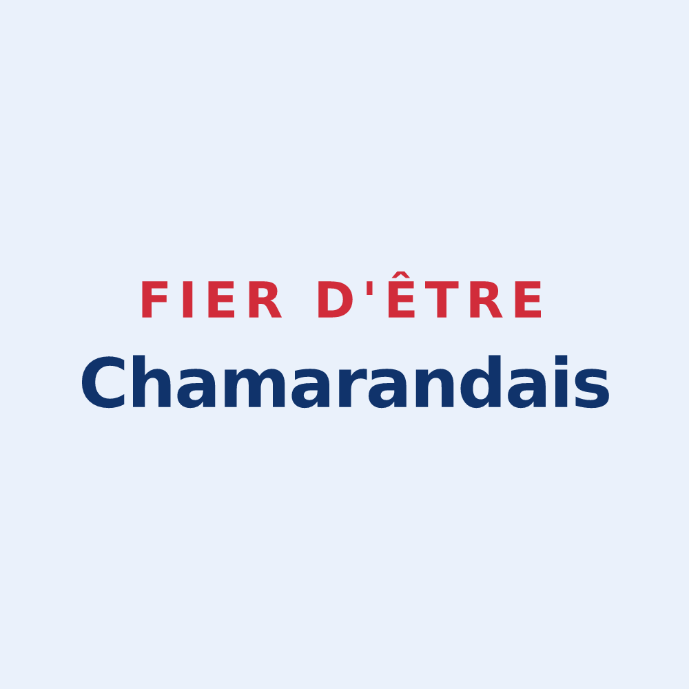 Sticker « Fier d'être Chamarandais » — design pour Chamarandes-Choignes