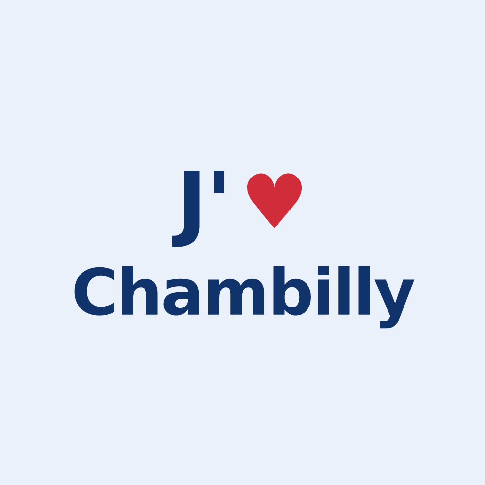 Sticker personnalisé Chambilly — design J'aime Chambilly