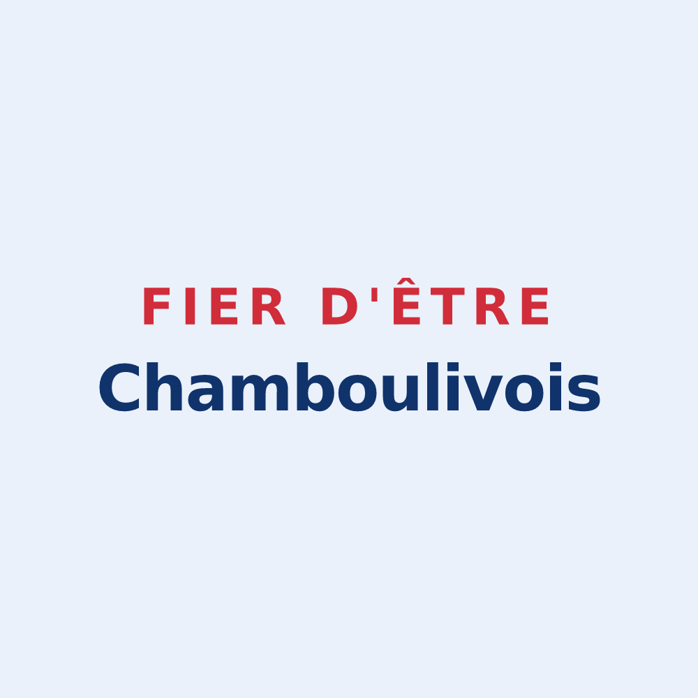 Sticker « Fier d'être Chamboulivois » — design pour Chamboulive