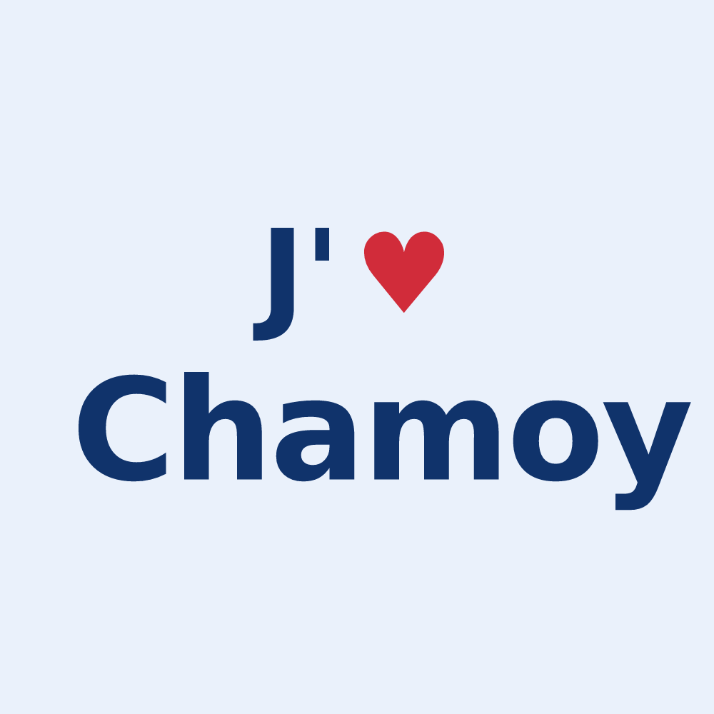 Sticker personnalisé Chamoy — design J'aime Chamoy