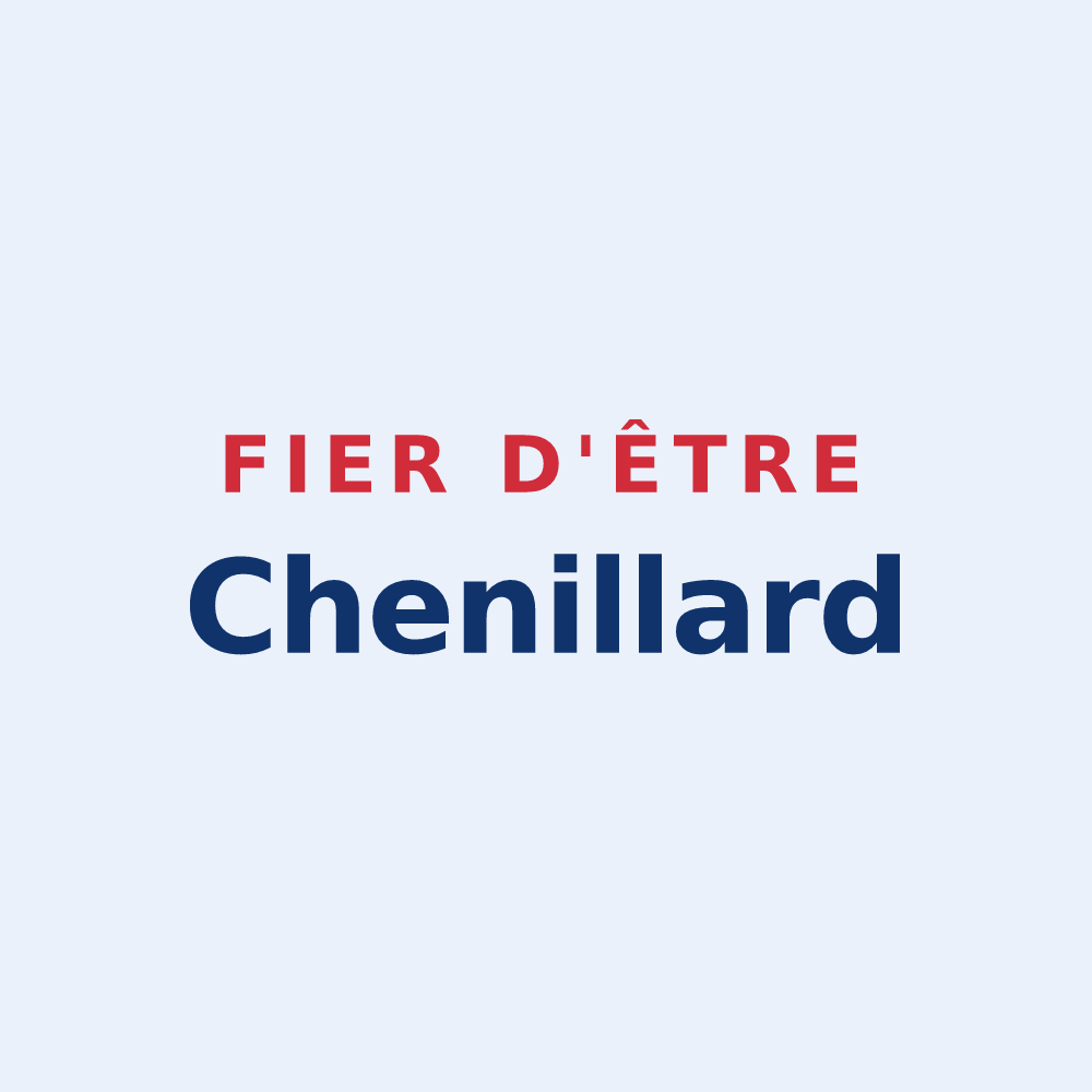 Sticker « Fier d'être Chenillard » — design pour Champ-sur-Drac