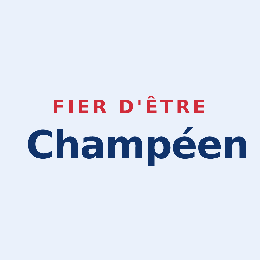 Sticker « Fier d'être Champéen » — design pour Champeaux