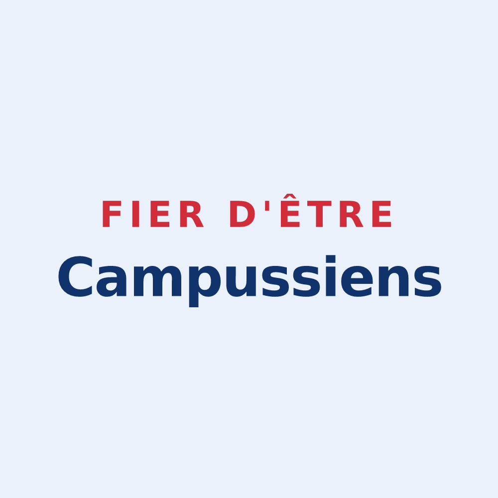 Sticker « Fier d'être Campussiens » — design pour Champenoux