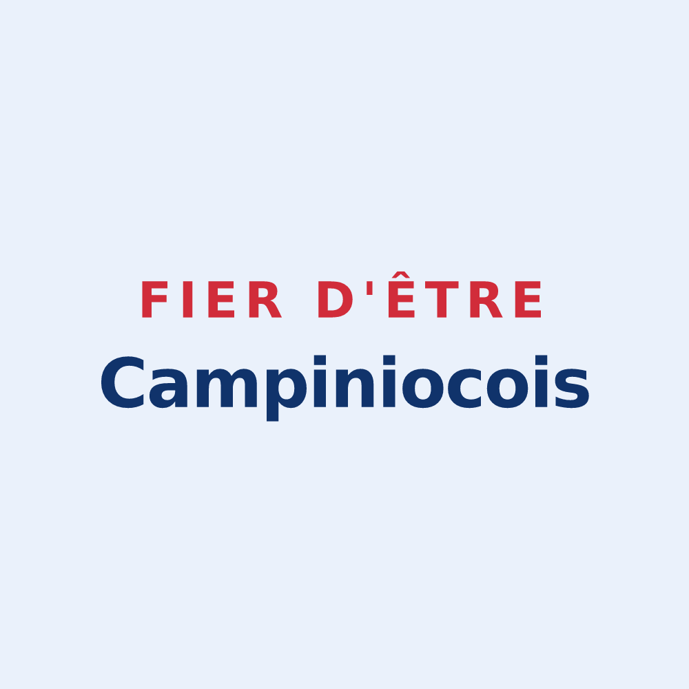 Sticker « Fier d'être Campiniocois » — design pour Champigny-en-Beauce