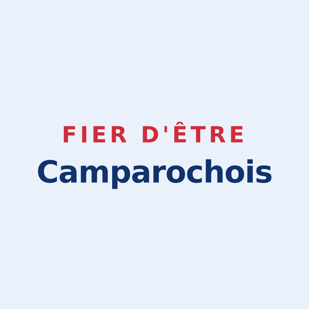Sticker « Fier d'être Camparochois » — design pour Champigny en Rochereau