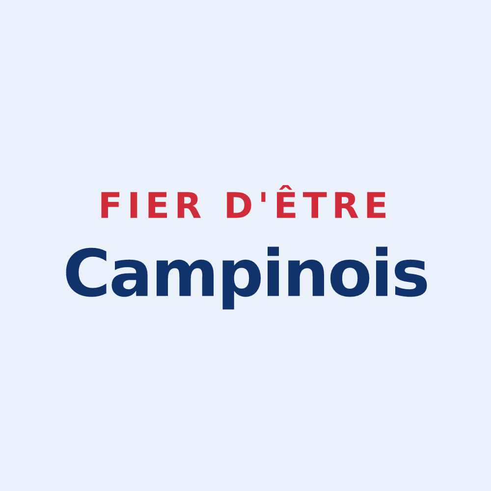 Sticker « Fier d'être Campinois » — design pour Champigny-lès-Langres