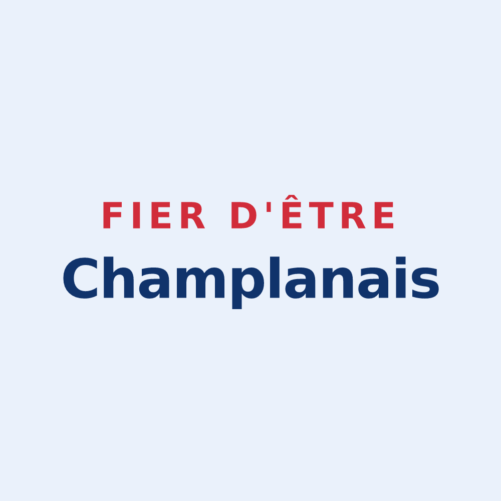 Sticker « Fier d'être Champlanais » — design pour Champlan