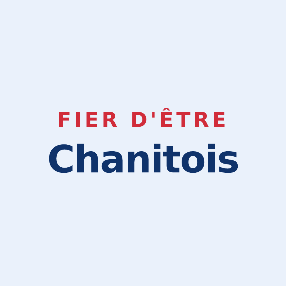 Sticker « Fier d'être Chanitois » — design pour Champlitte