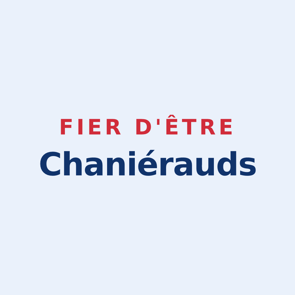 Sticker « Fier d'être Chaniérauds » — design pour Champniers