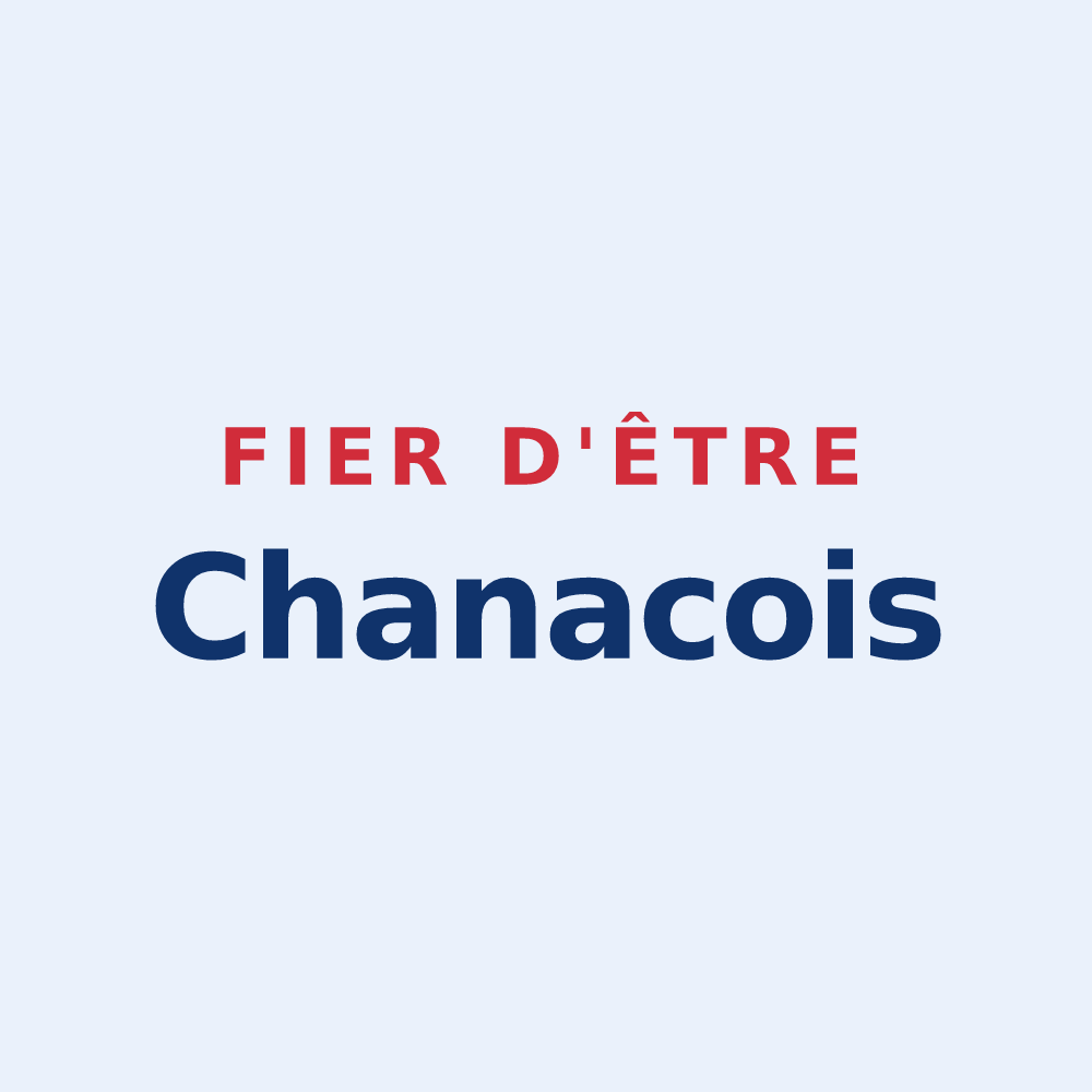 Sticker « Fier d'être Chanacois » — design pour Chanac-les-Mines
