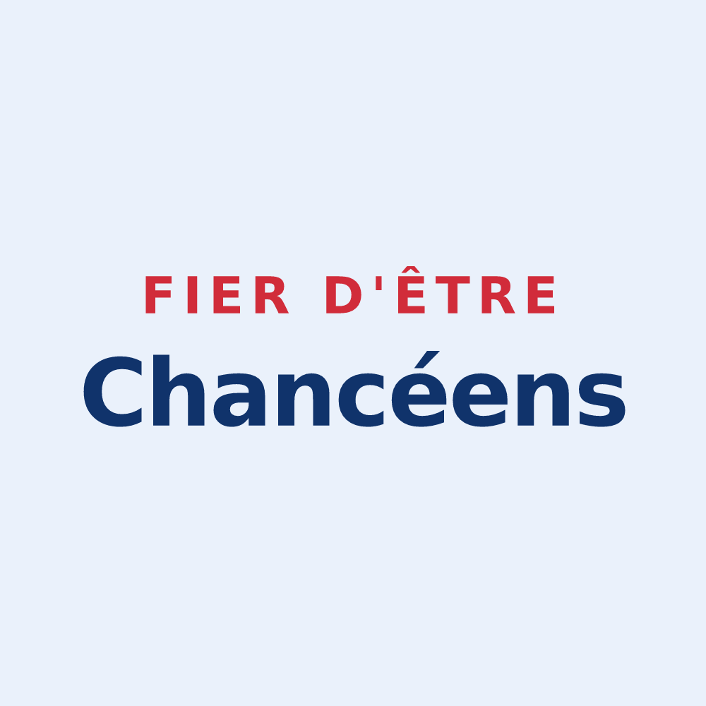Sticker « Fier d'être Chancéens » — design pour Chançay