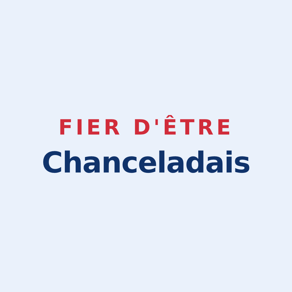 Sticker « Fier d'être Chanceladais » — design pour Chancelade