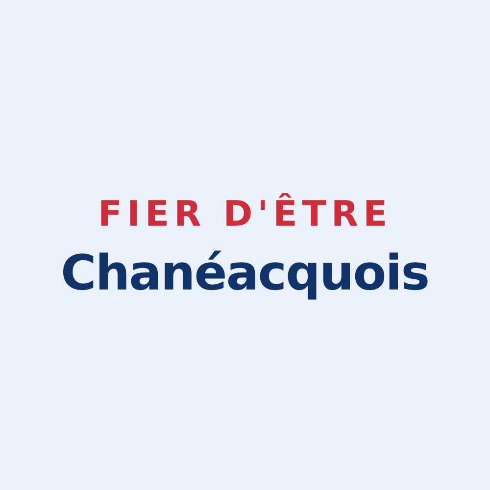 Sticker « Fier d'être Chanéacquois » — design pour Chanéac