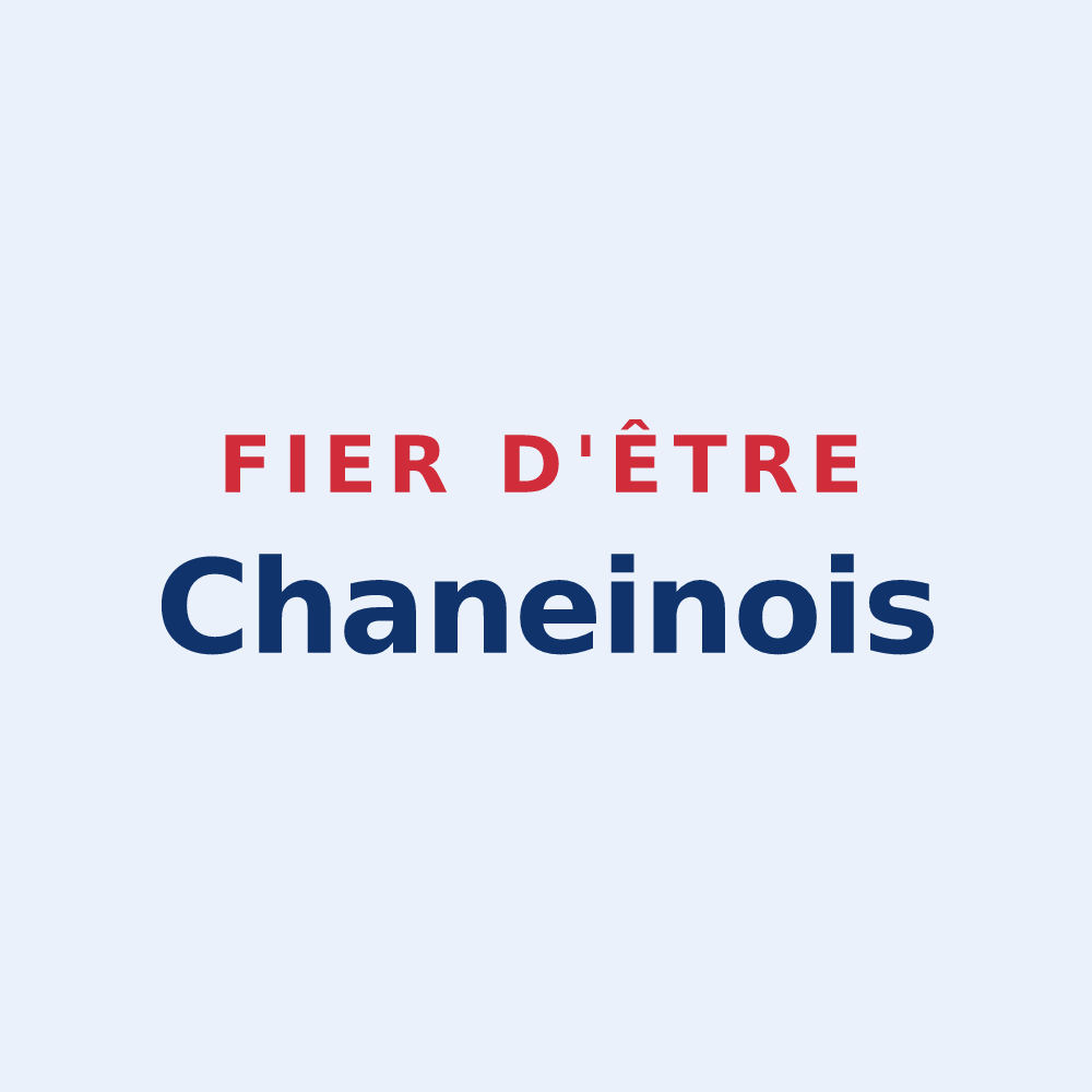 Sticker « Fier d'être Chaneinois » — design pour Chaneins