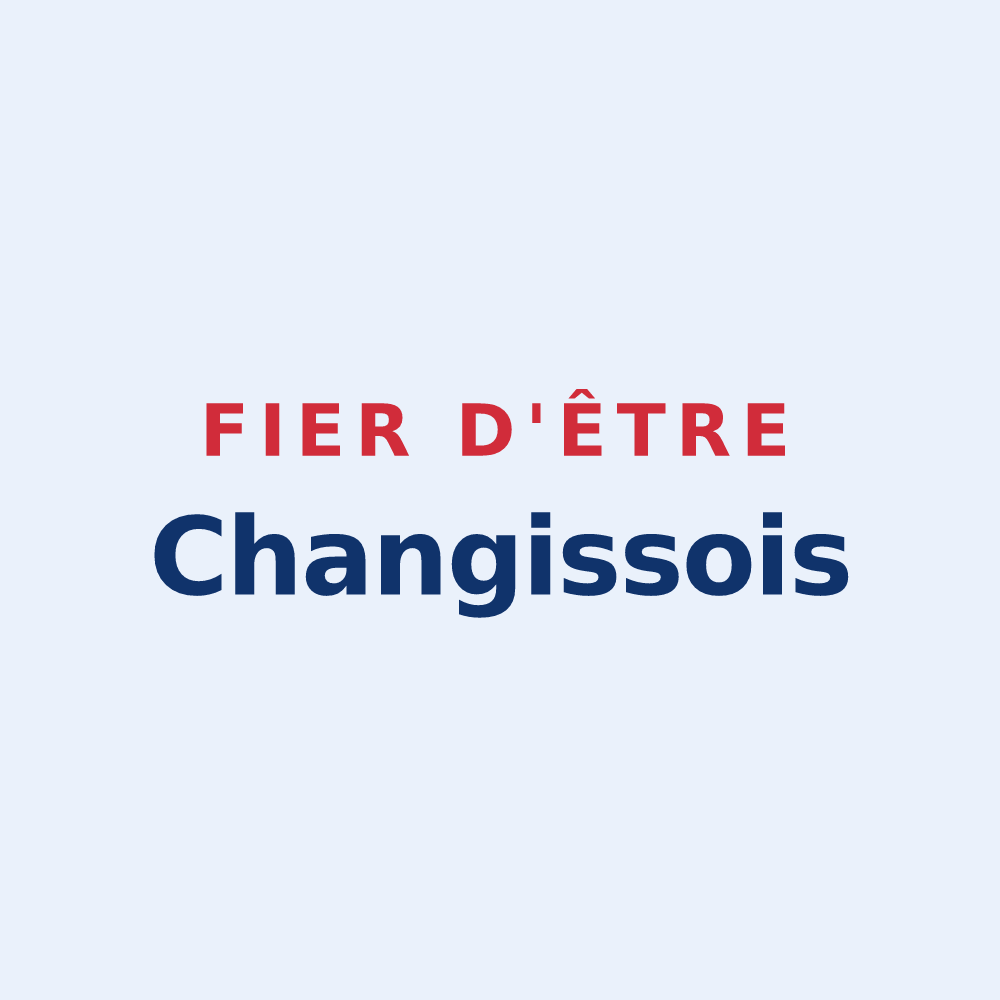 Sticker « Fier d'être Changissois » — design pour Changis-sur-Marne