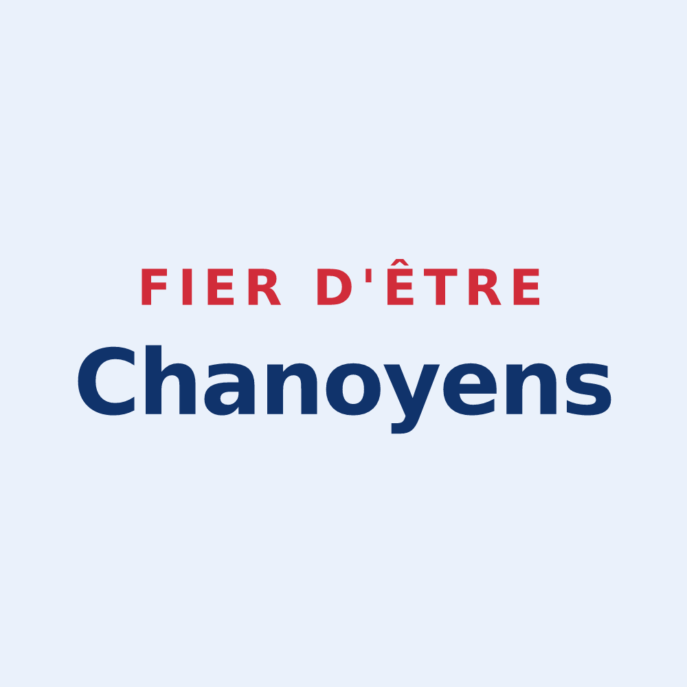 Sticker « Fier d'être Chanoyens » — design pour Chanoy