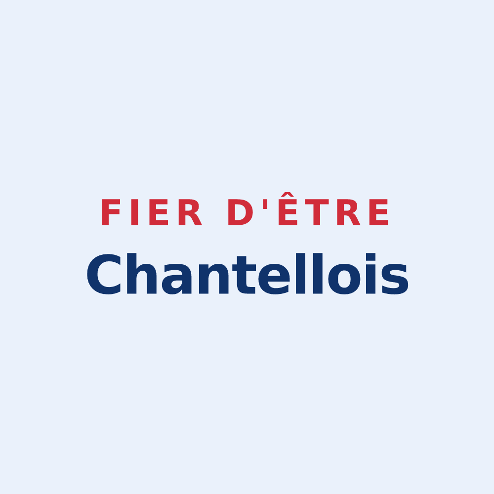 Sticker « Fier d'être Chantellois » — design pour Chantelle