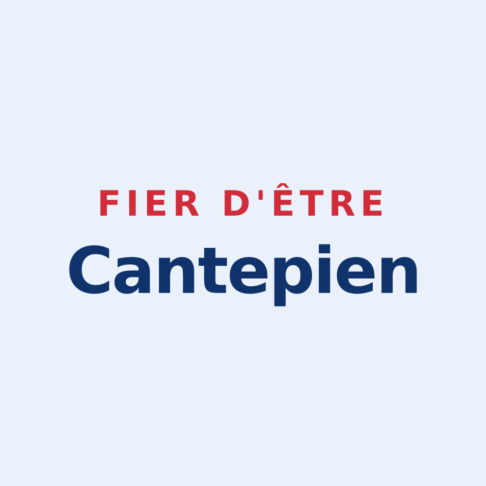 Sticker « Fier d'être Cantepien » — design pour Chantepie
