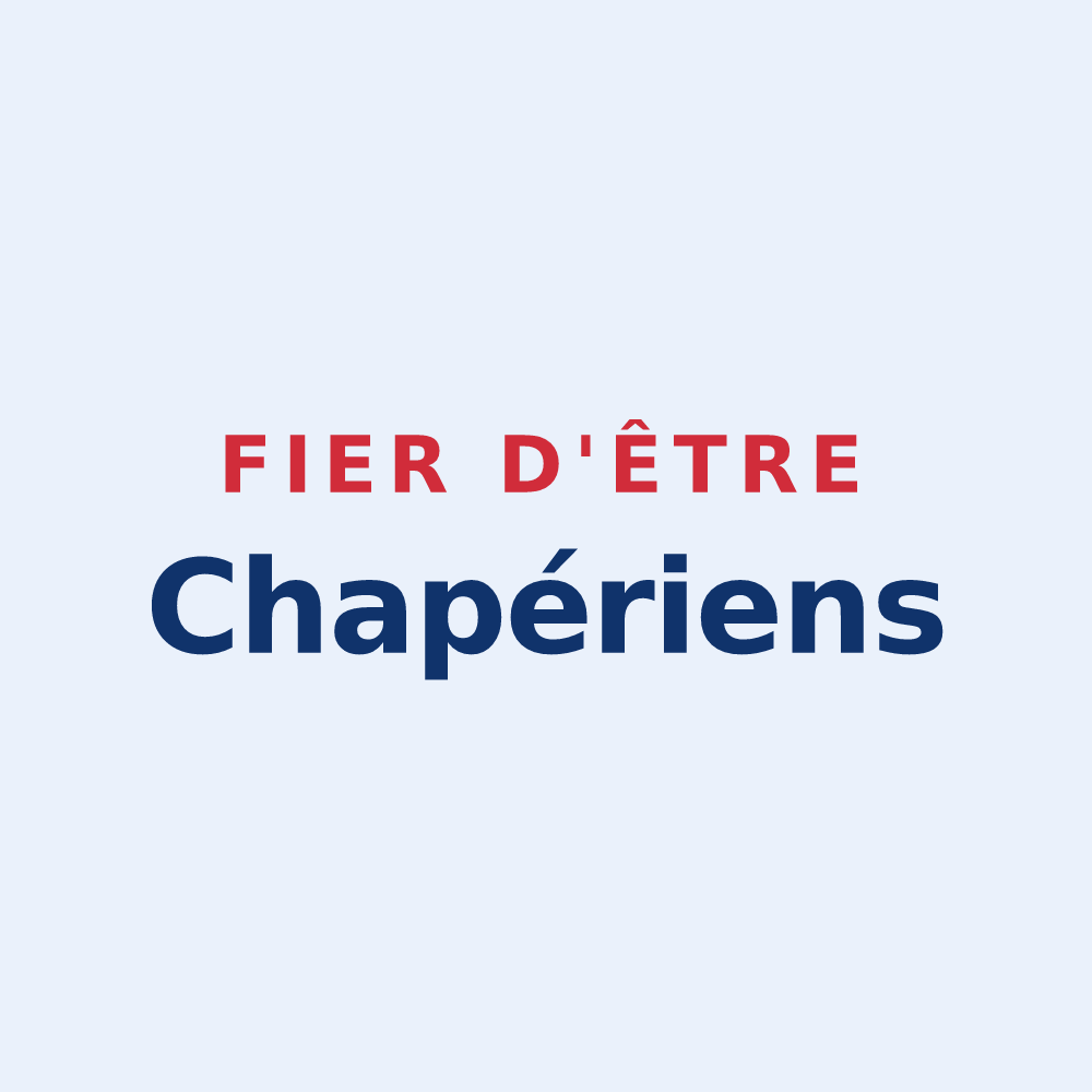 Sticker « Fier d'être Chapériens » — design pour Chapeiry