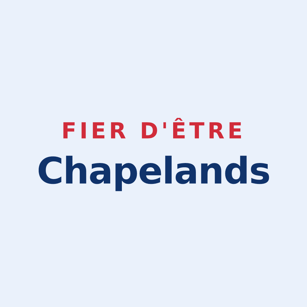 Sticker « Fier d'être Chapelands » — design pour Chapelle-des-Bois