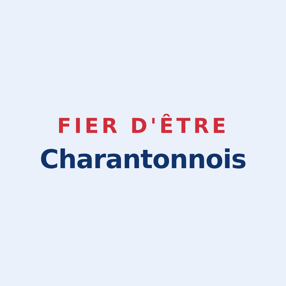 Sticker « Fier d'être Charantonnois » — design pour Charantonnay