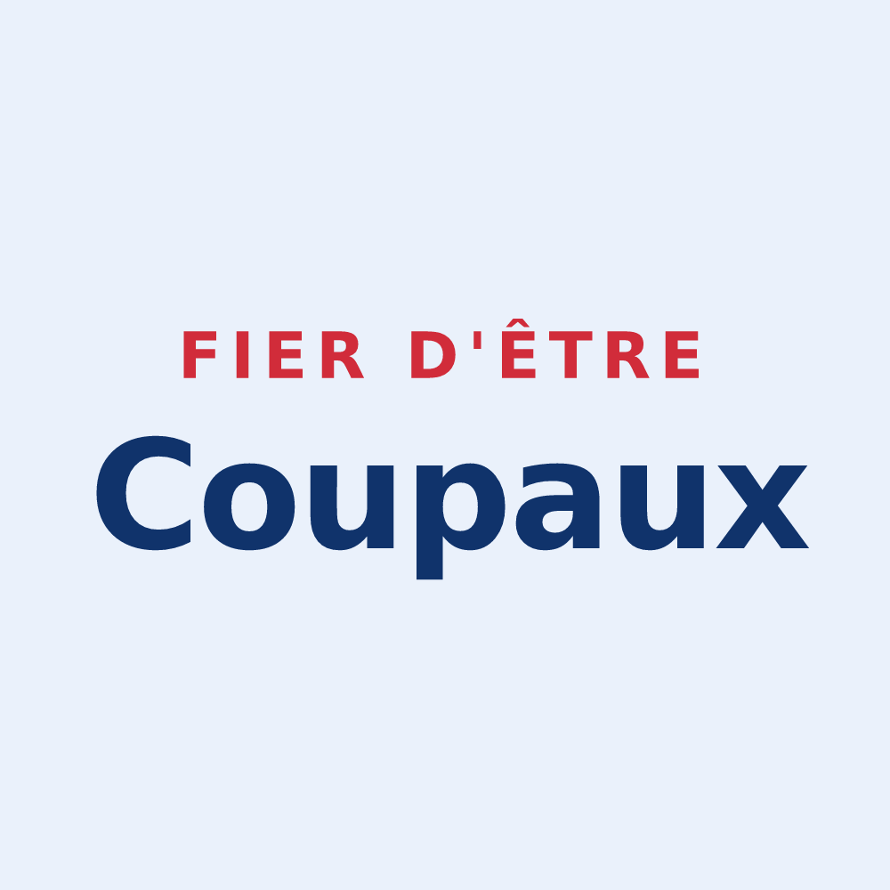 Sticker « Fier d'être Coupaux » — design pour Charbonnières-les-Varennes