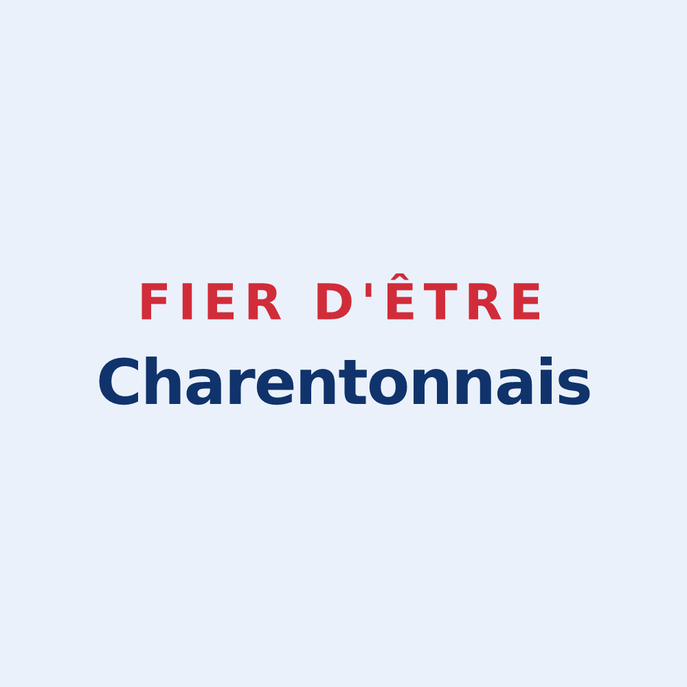 Sticker « Fier d'être Charentonnais » — design pour Charenton-le-Pont