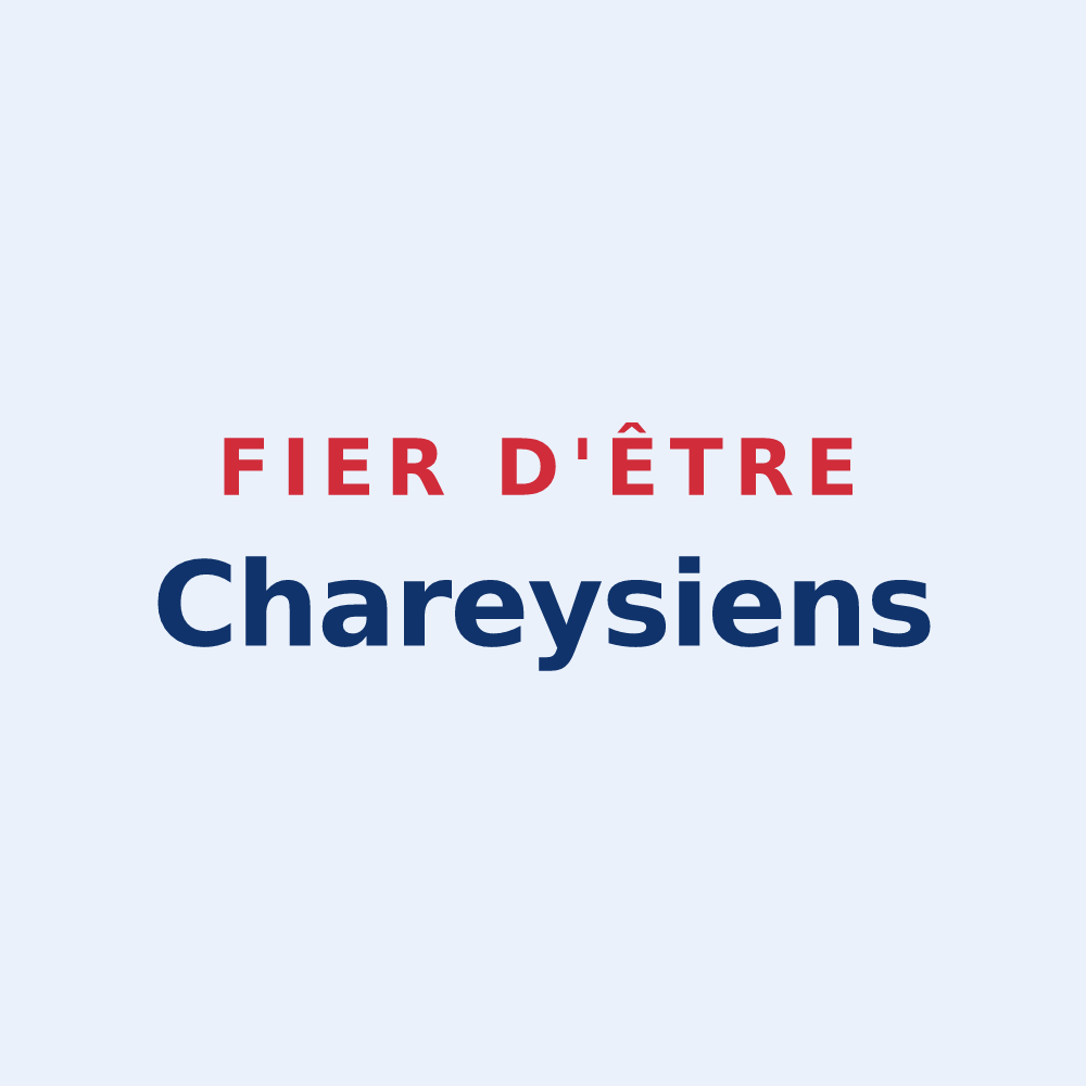 Sticker « Fier d'être Chareysiens » — design pour Charey
