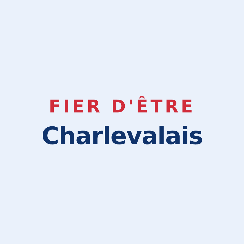Sticker « Fier d'être Charlevalais » — design pour Charleval